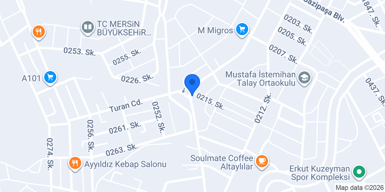 Turan Cafe konumu