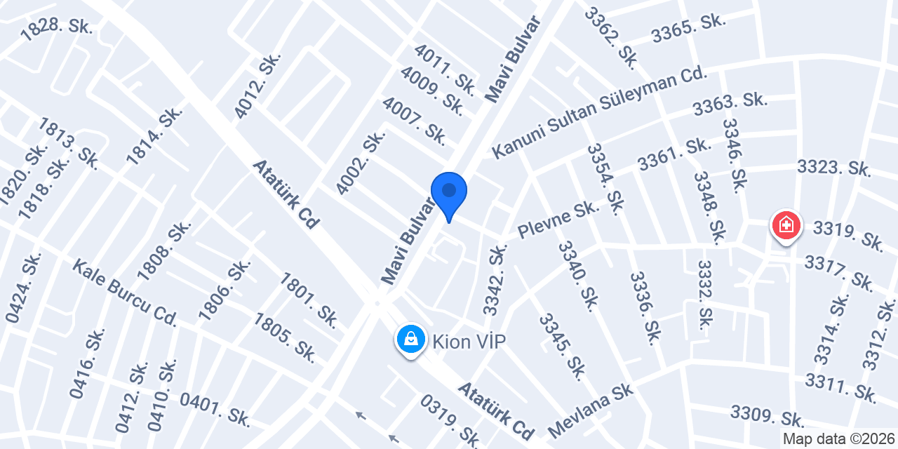 Pativet Veteriner Kliniği (Cetvel Şube) konumu