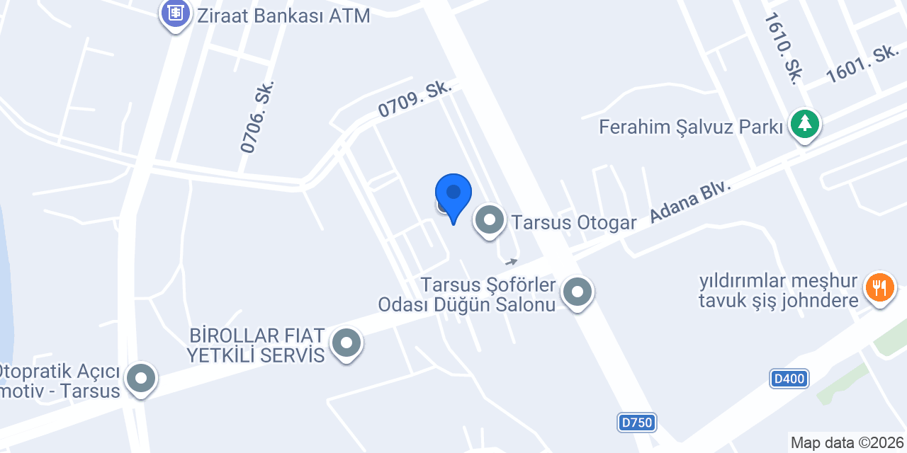Villa Seyahat Tarsus konumu