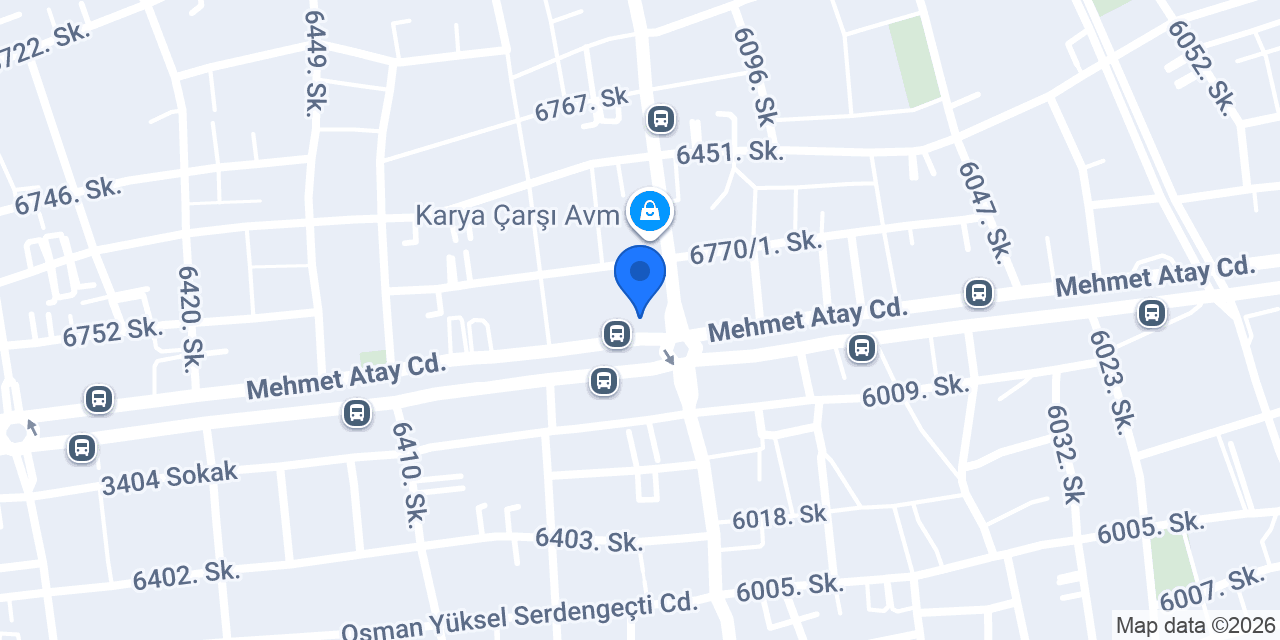 Büyükçelik Tesisat konumu
