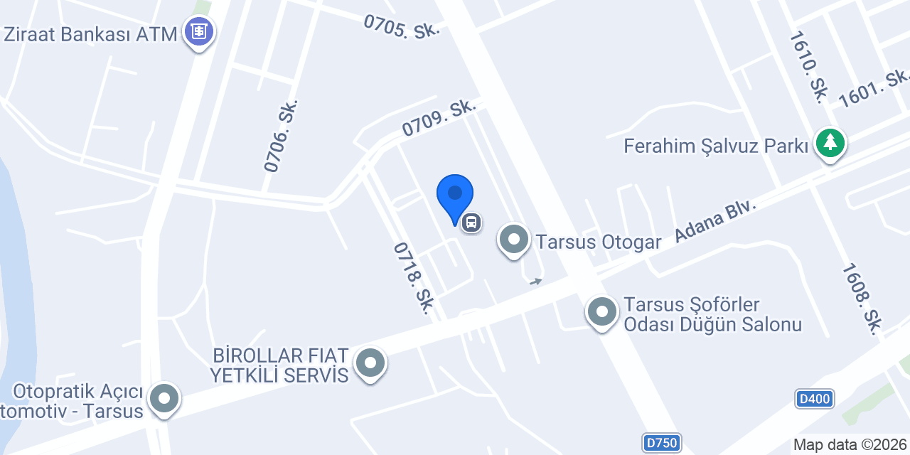 Tarsus Adıyaman Gülaras konumu