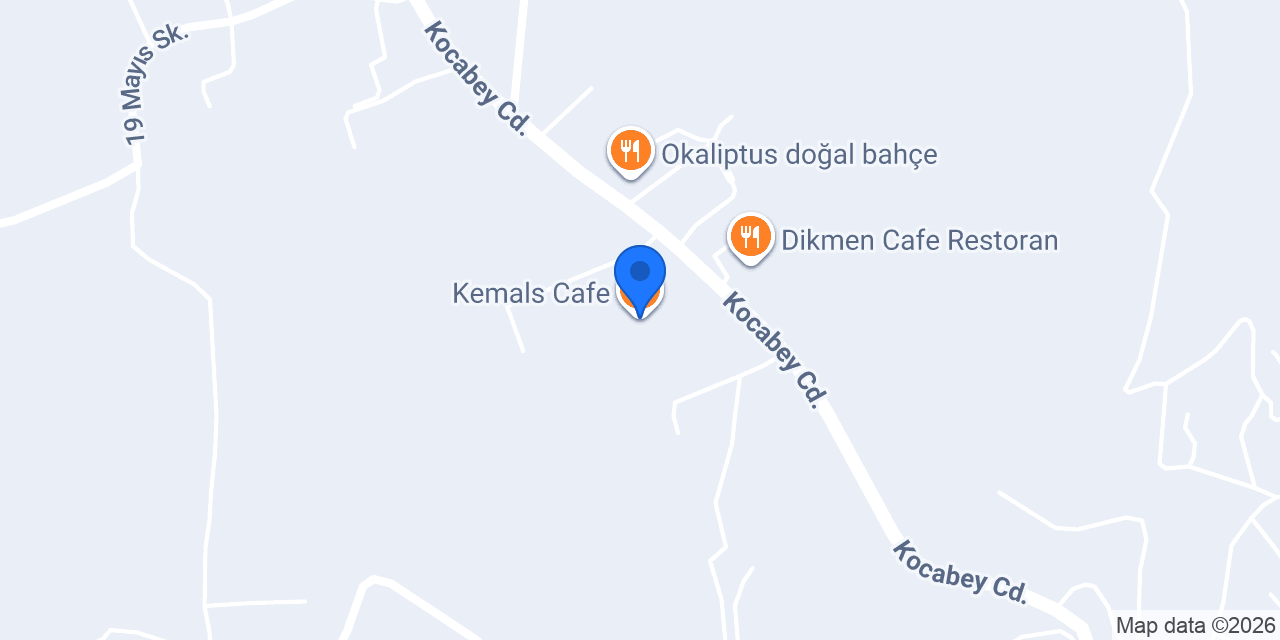 Kemals Cafe konumu