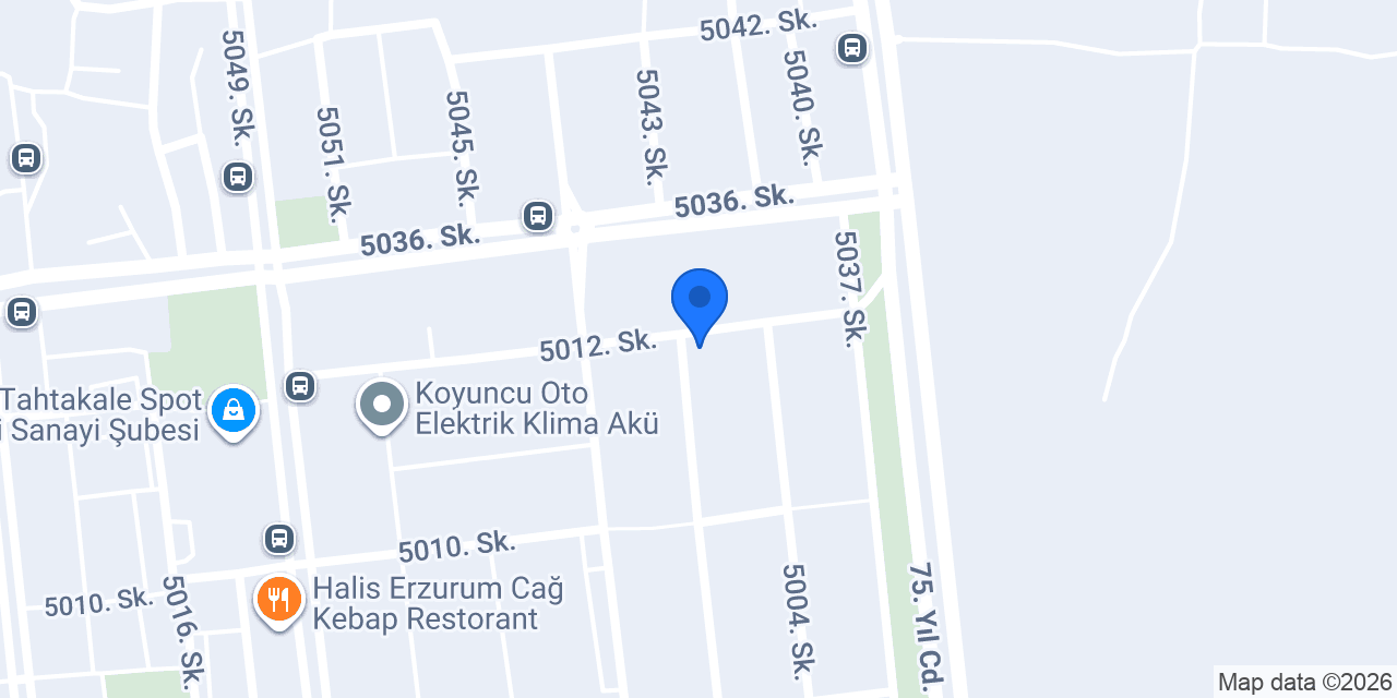 Toprak Rulman konumu