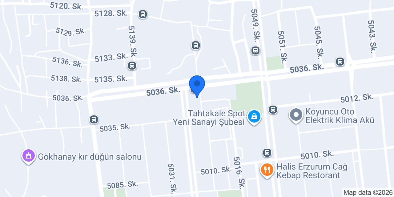 PERGE YANGIN MÜHENDİSLİK konumu