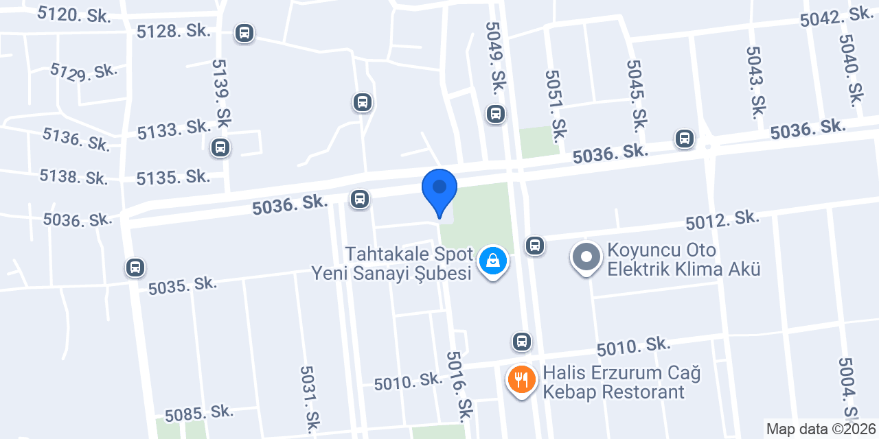 Erken Oto Servis Antalya konumu