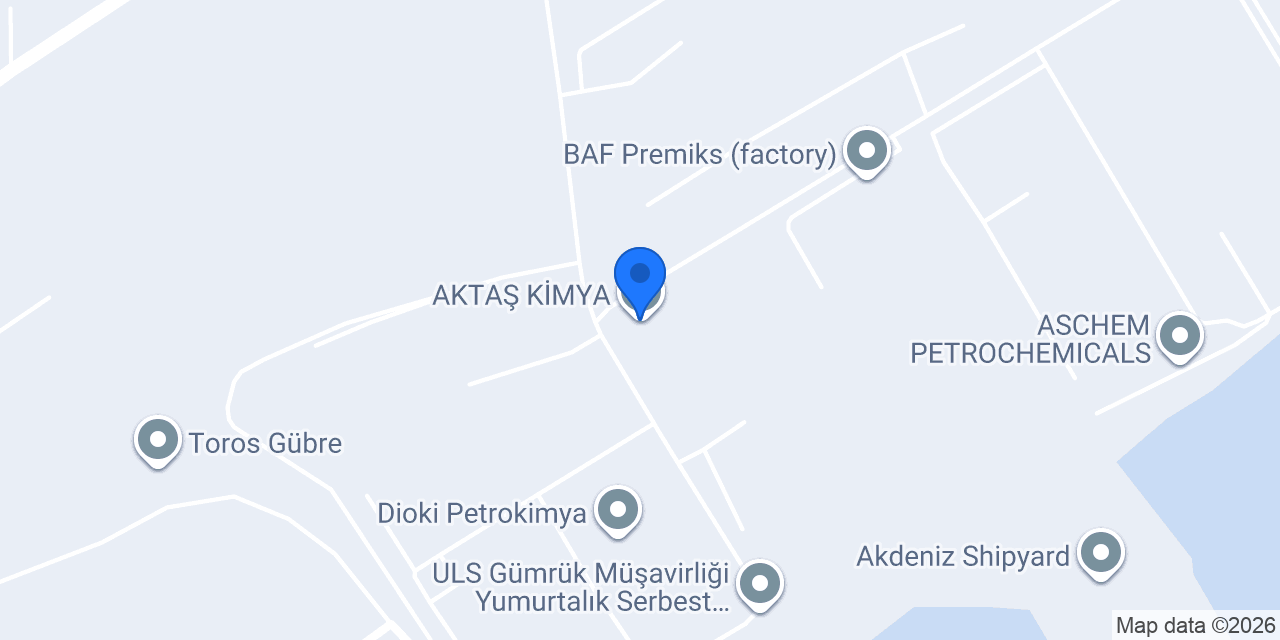 AKTAŞ KİMYA konumu