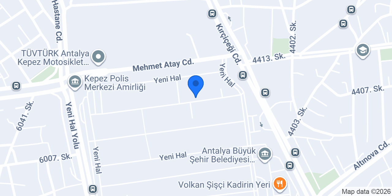 BABACANLAR-ANTALYA HAL ŞUBE konumu