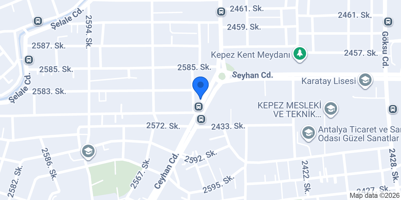 Çiçek Market konumu