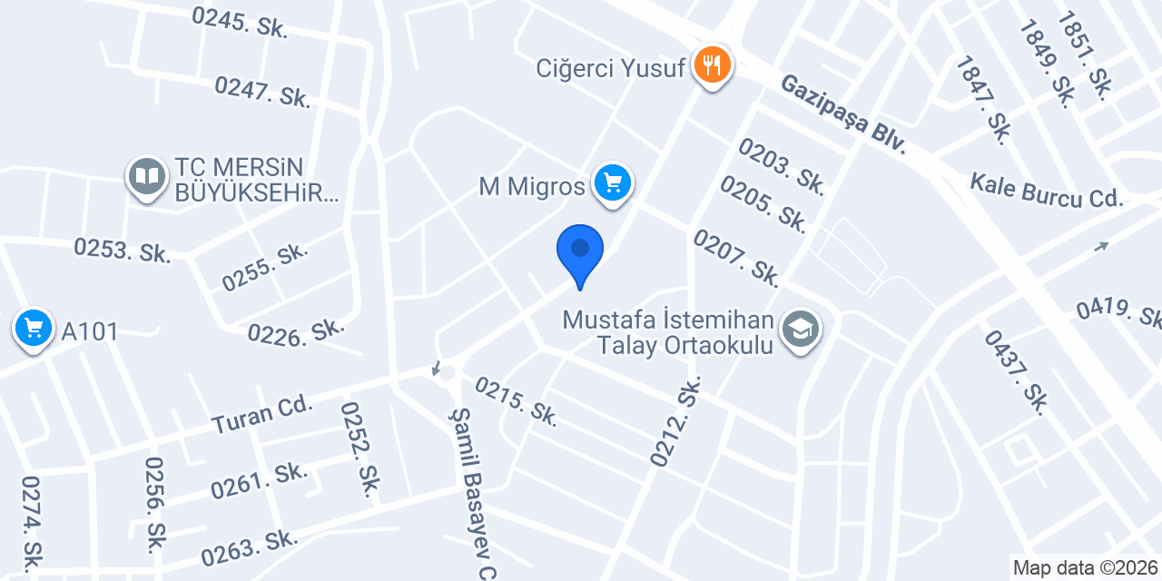 Ata Kırtasiye konumu