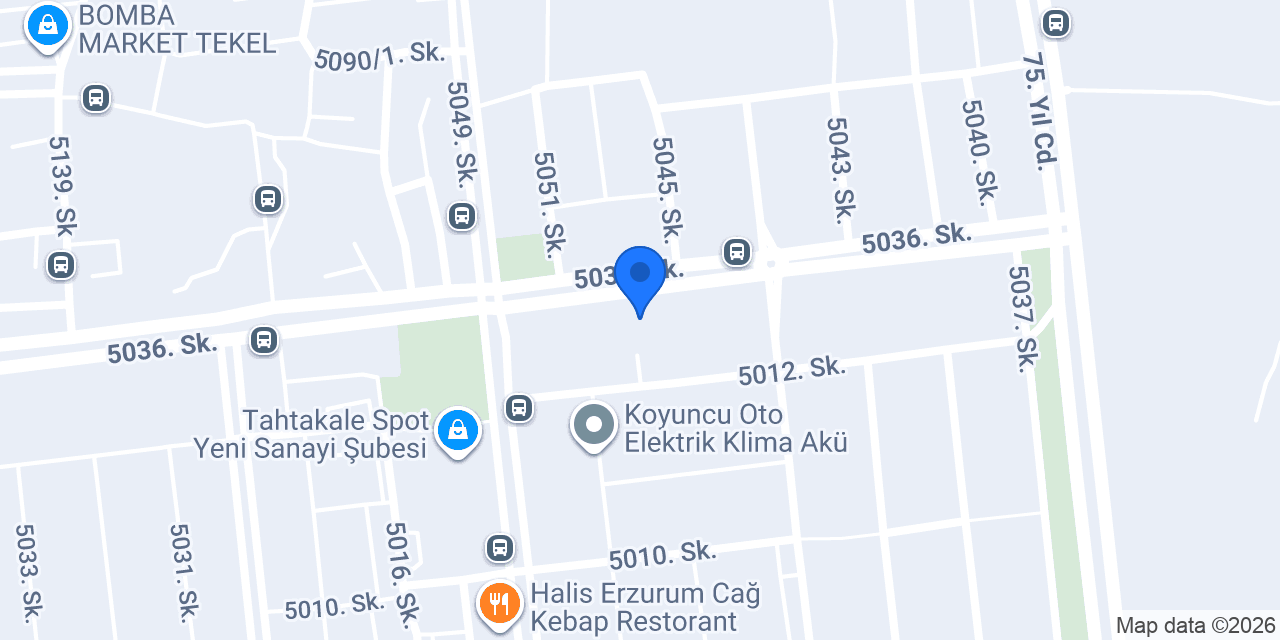 Çöllü Denizcilik konumu