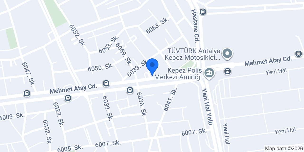 Özel Uygun Sürücü Kursu / Hal konumu