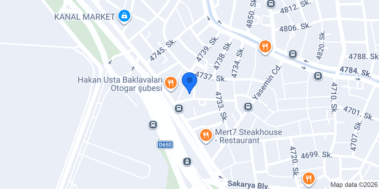 Beksu Boya Kimya konumu