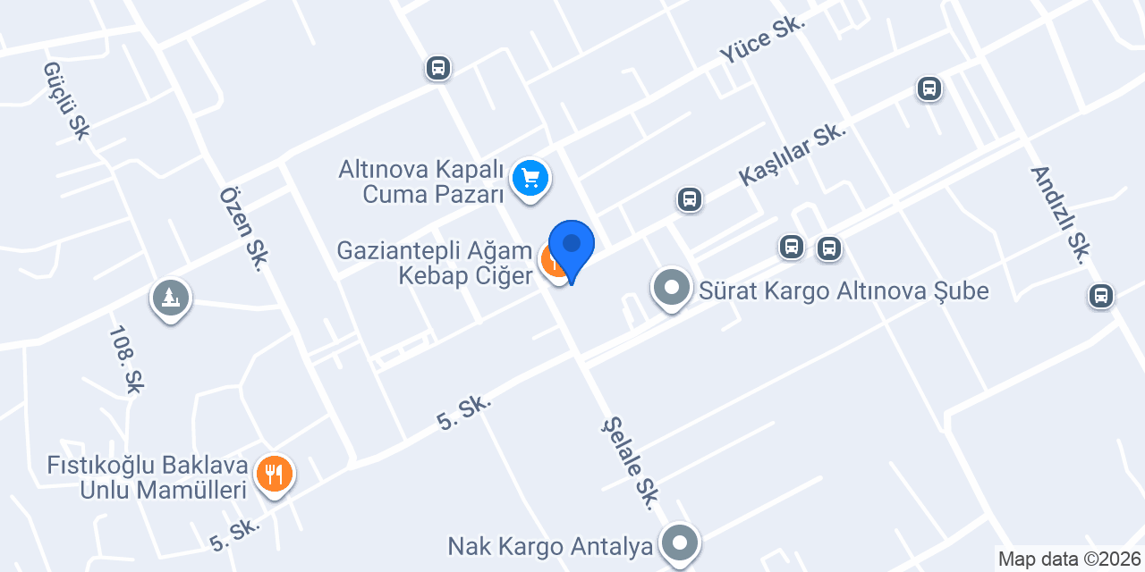 Mehmet Bakırcı Barber’s Club konumu