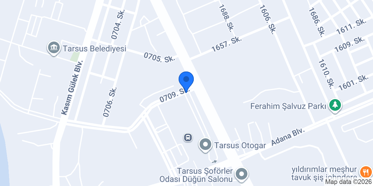 Mersin Vif konumu