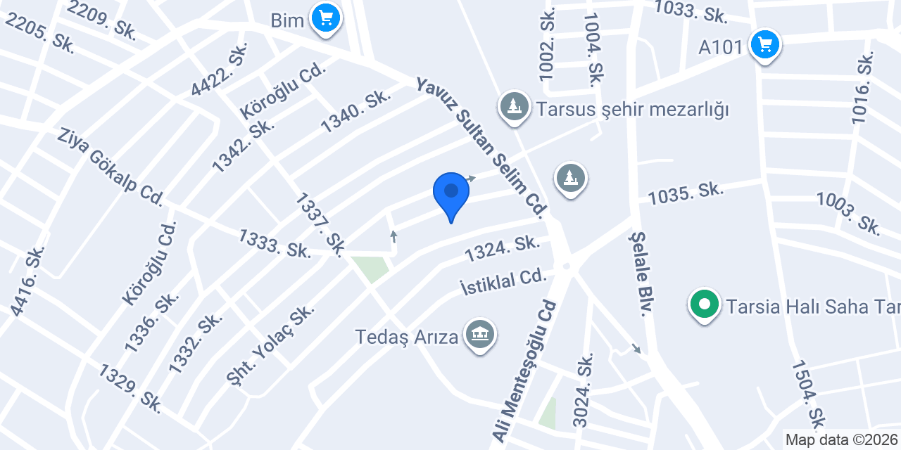 TARSUS TAKSİ konumu