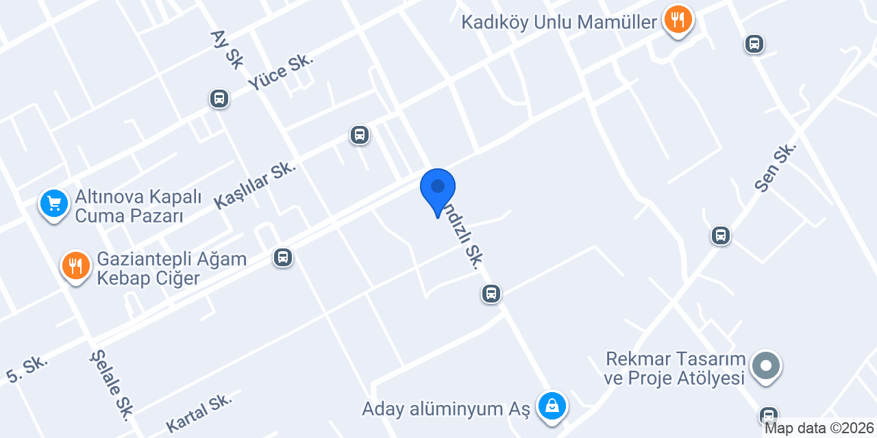 SAHA BETON konumu