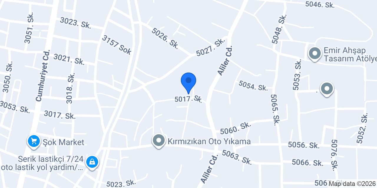 ÖZ YILDIZ MOBİLYA konumu