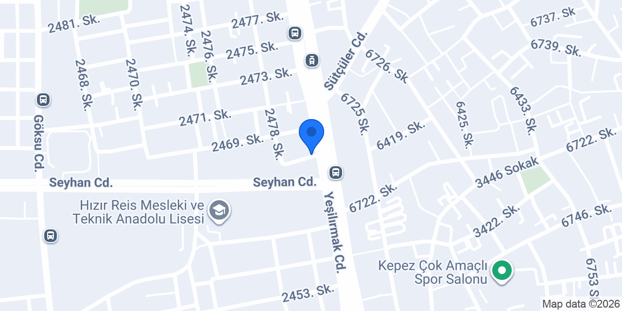 07 Sürücü Kursu konumu