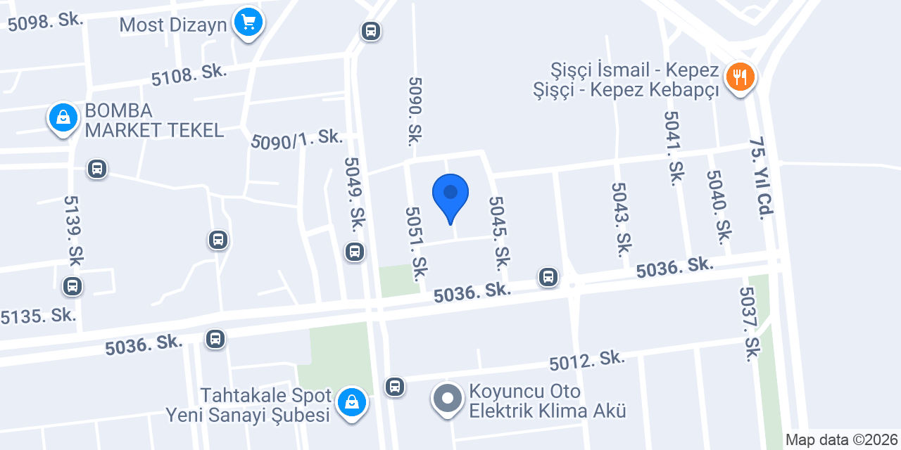 AYC İç Mimarlık & Mobilya konumu