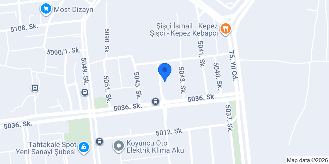 Başkan Oto konumu