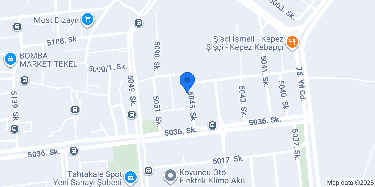 AYMAKSAN RENT A CAR konumu