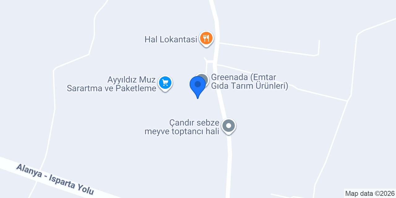Emtar Tarım ( Greenada ) Mesut Türk konumu