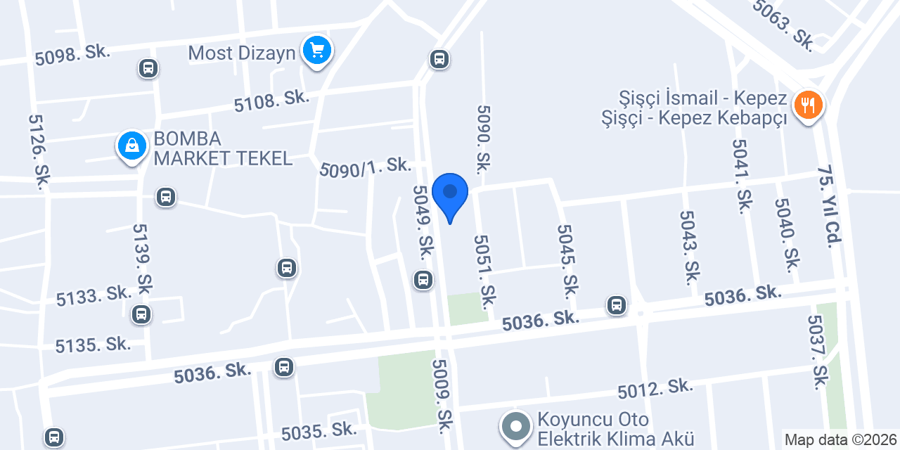 Karamanoğlu Otomotiv konumu
