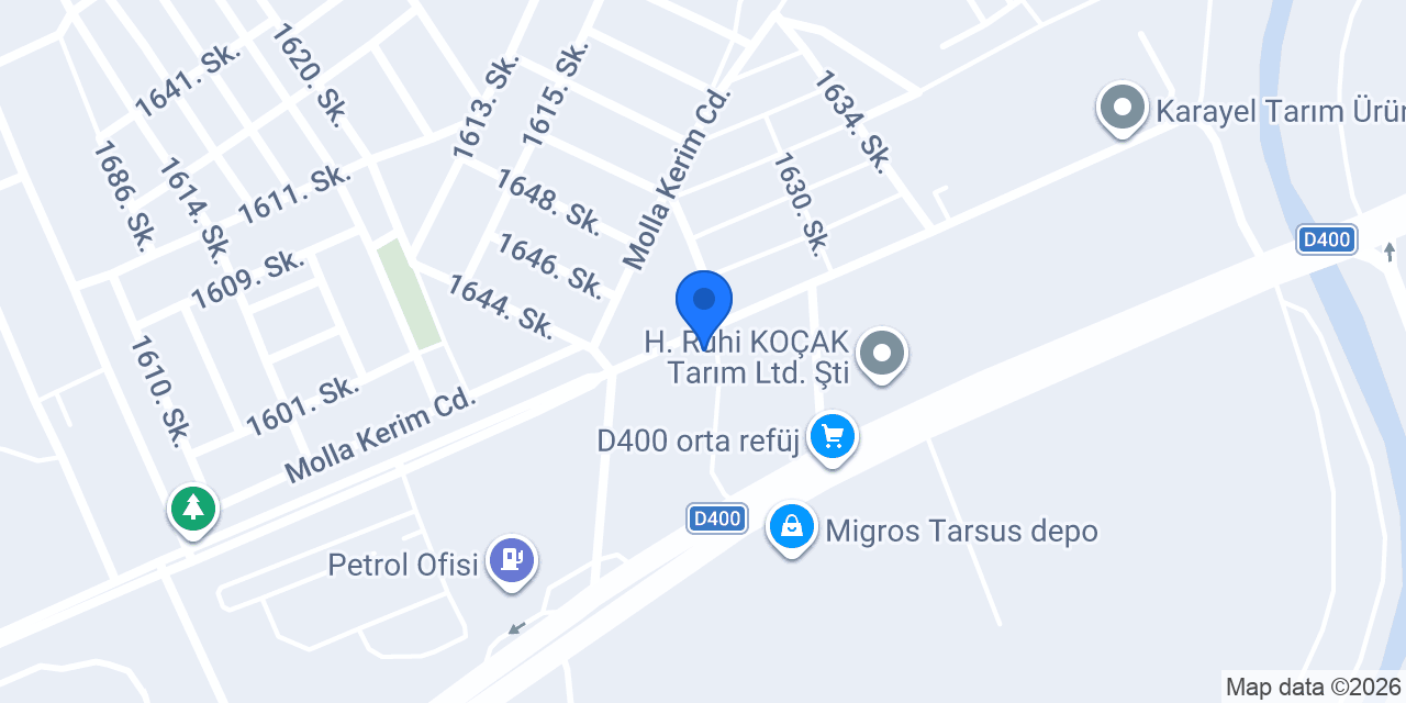 TİTİZLER TARIM konumu