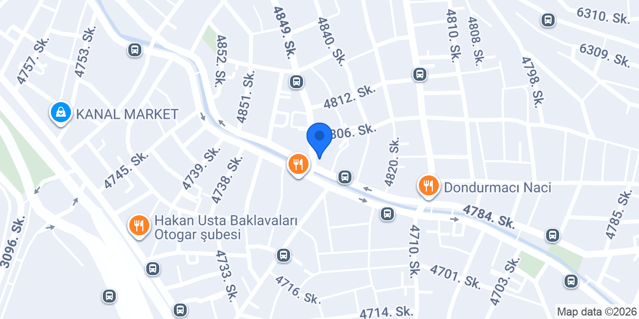 Yaşar usta tatlı dondurma konumu