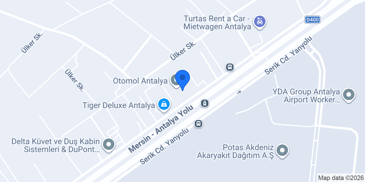 REDLİNE GARAGE konumu