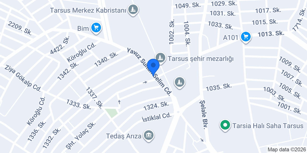 Kodaz Çiçek Evi konumu