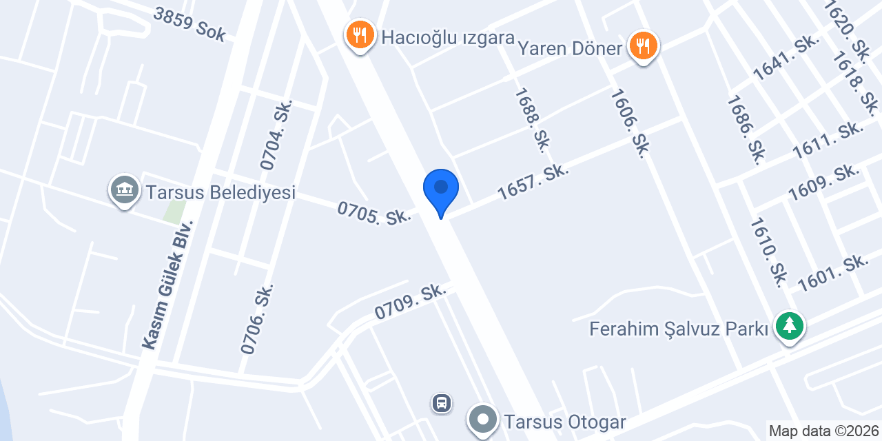 Haci kaya oto lastik servisi konumu