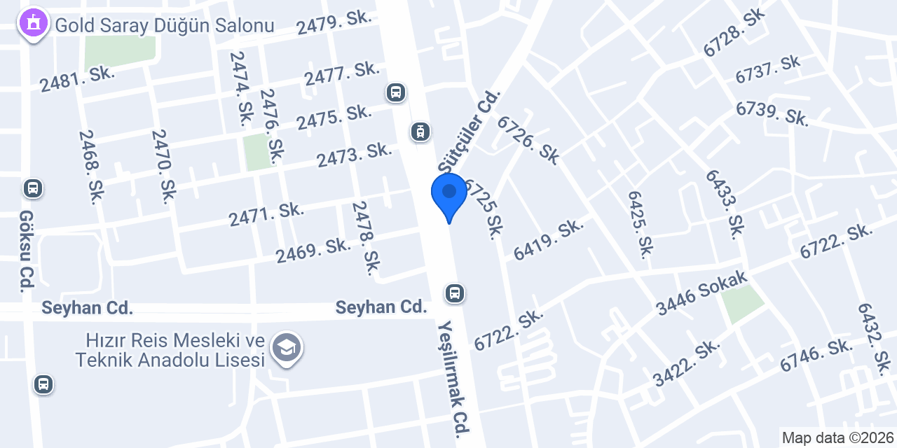 Çakır Züccaciye konumu