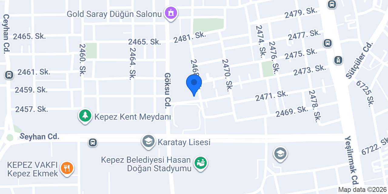 Gülgün Nihat Ömür Anaokulu konumu