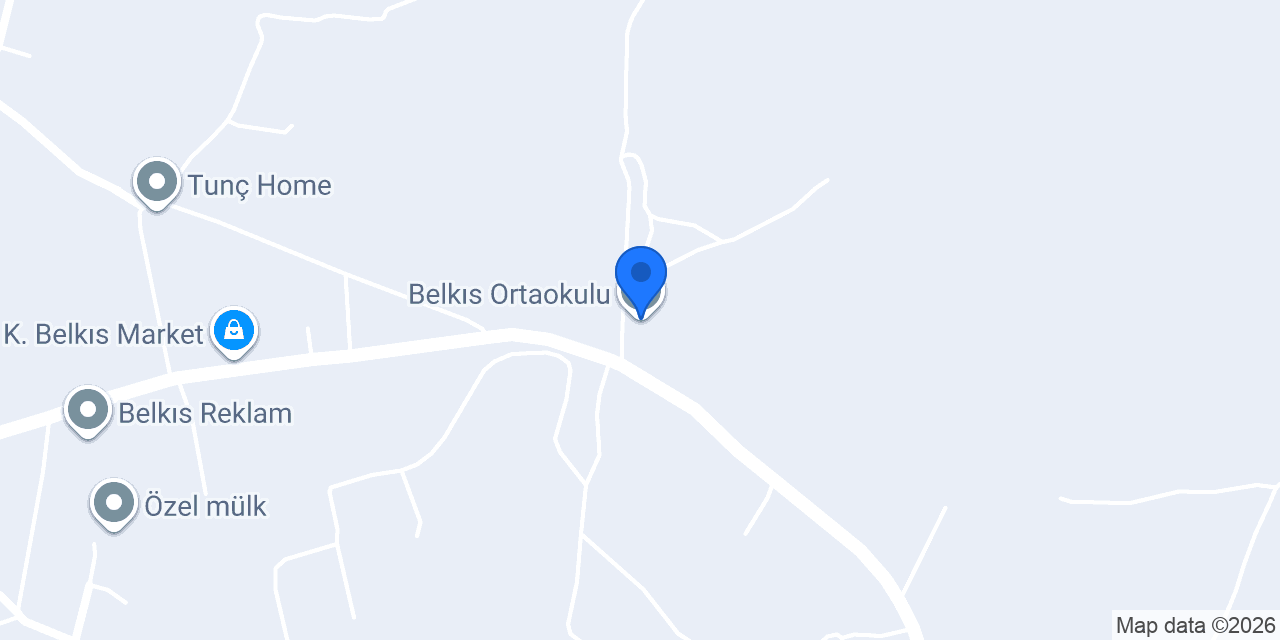 Belkıs Ortaokulu konumu