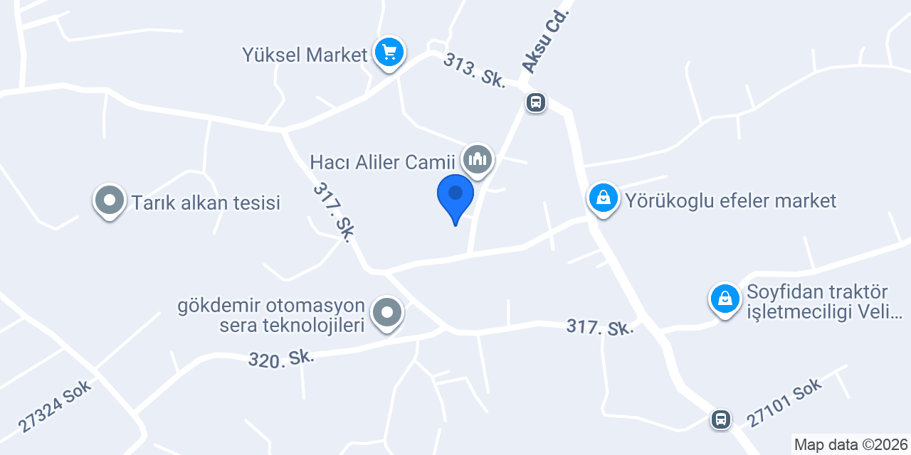 Eurofit Piping Üretim Tesisi konumu