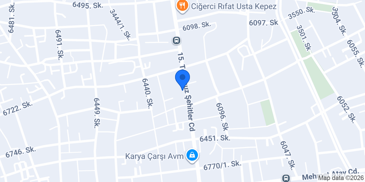 Babam Yapı Emlak konumu