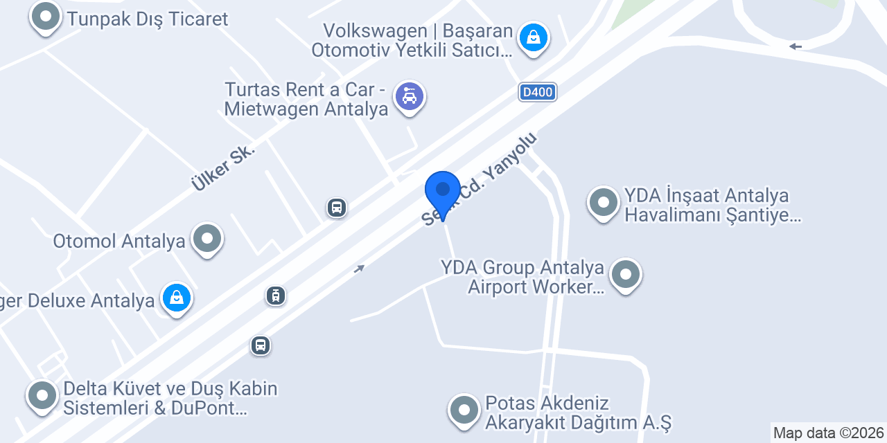 yüksel proje antalya ofis konumu