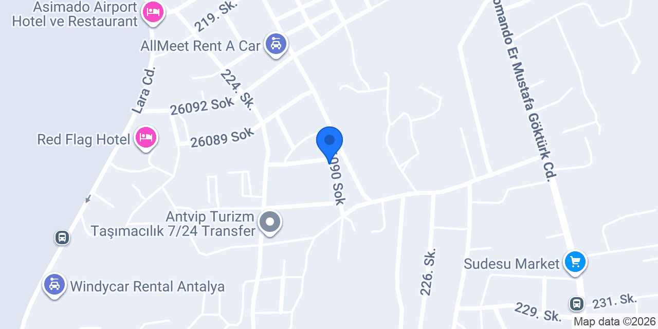 Luna Vip Transfer(ANT LUNA TURİZM) konumu