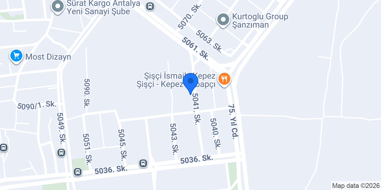Çalışkan Oto konumu