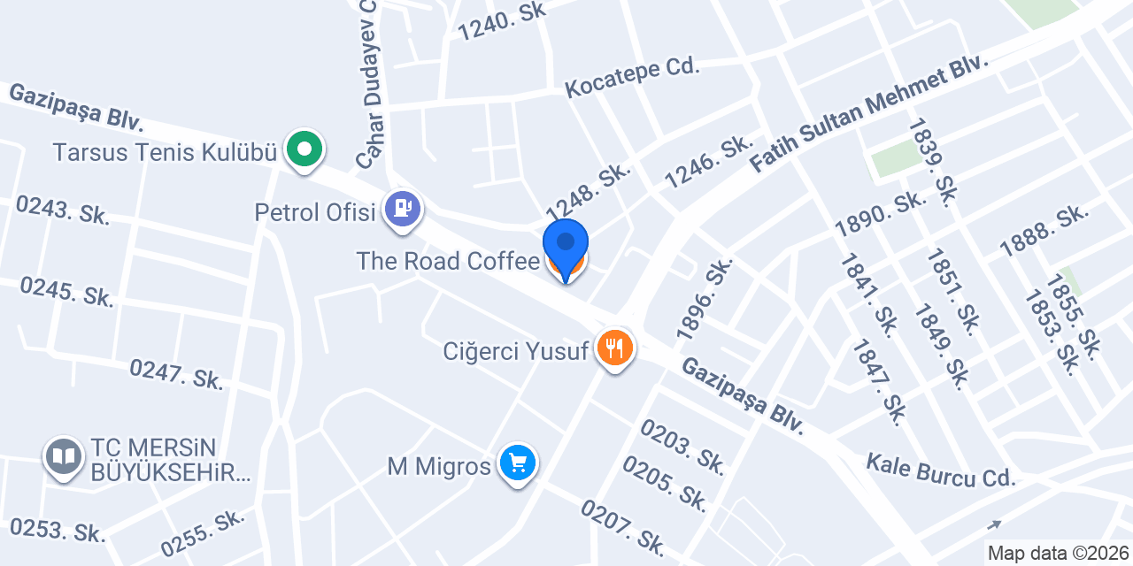 The Road Coffee konumu