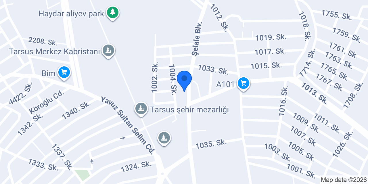 Şişko Döner Tantuni Tarsus konumu