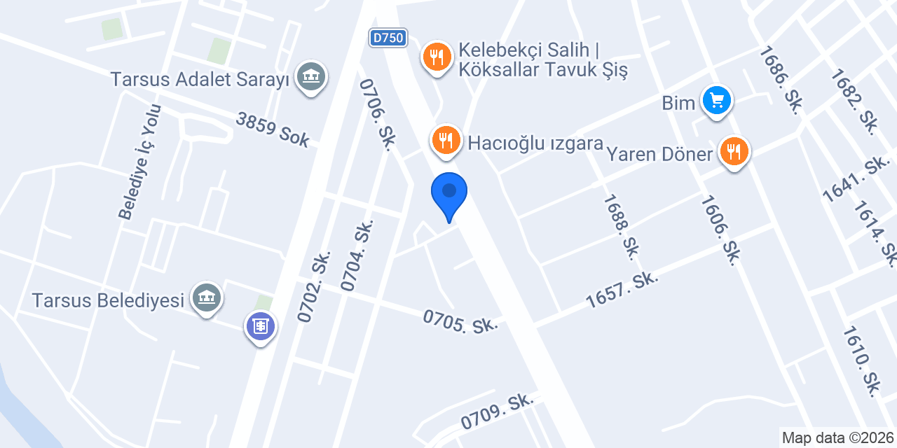 Kebapçı Müfit konumu