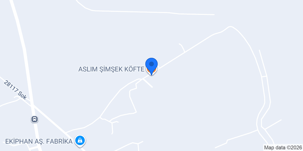 ASLIM ŞİMŞEK KÖFTE konumu