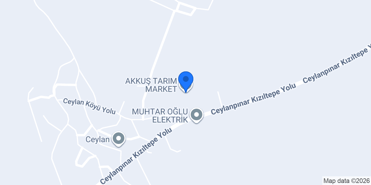 AKKUŞ TARIM MARKET konumu