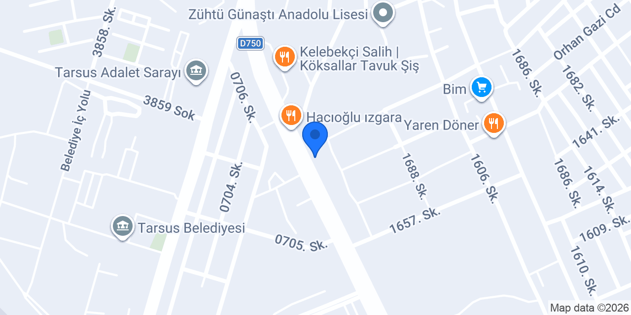 DUNLOP-Yaşar Yağmur konumu