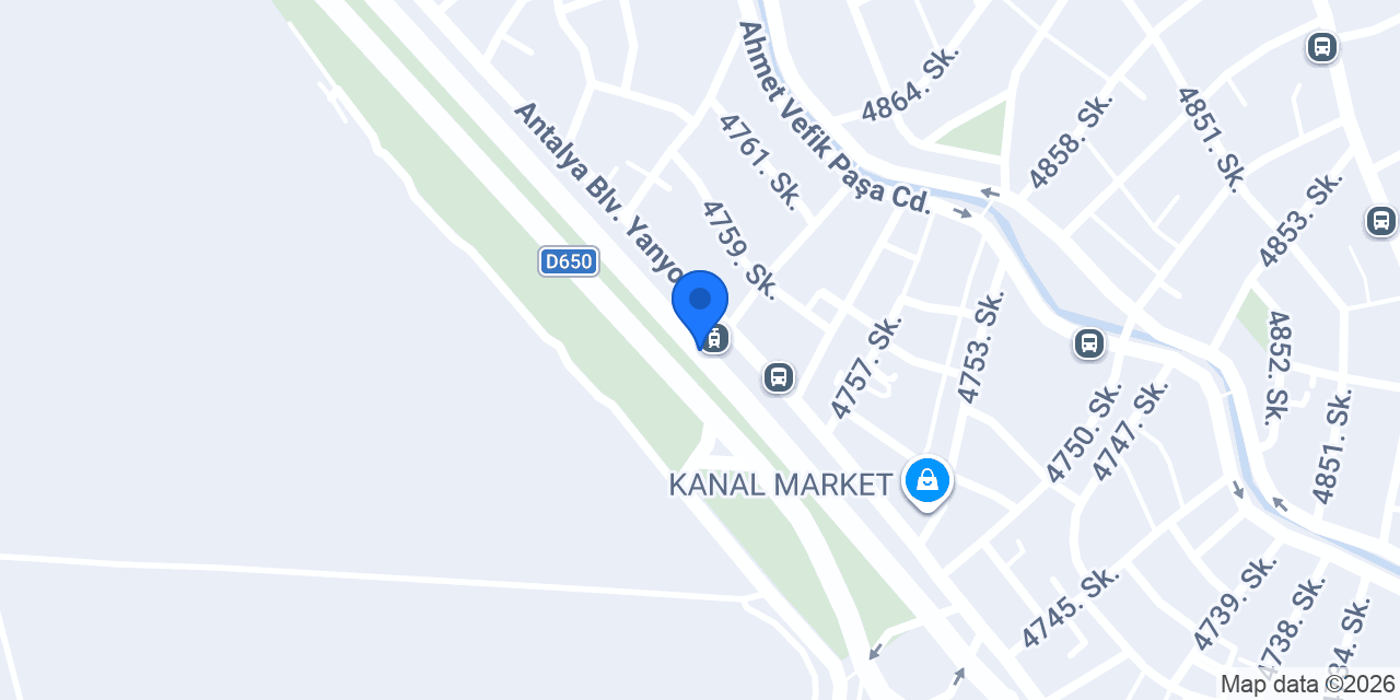 ŞAH ÇINAR A.Ş konumu