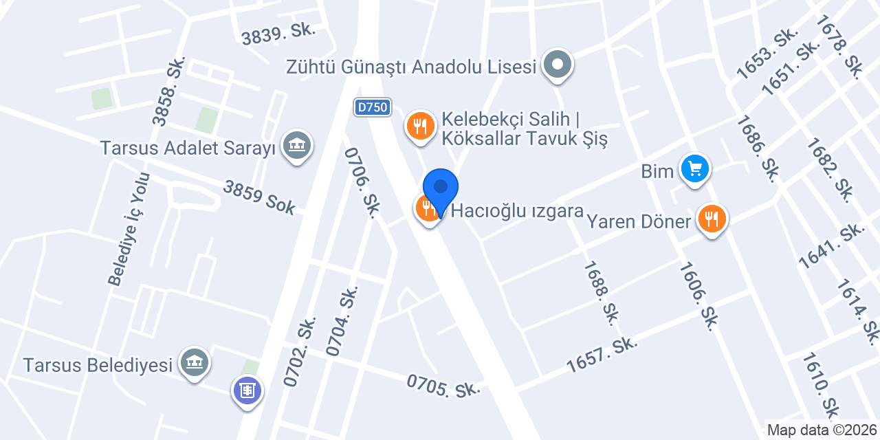 Avukat Hüdai Karataş konumu