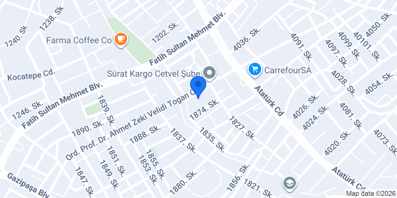 Sayoğlu İnşaat Ltd Şti konumu