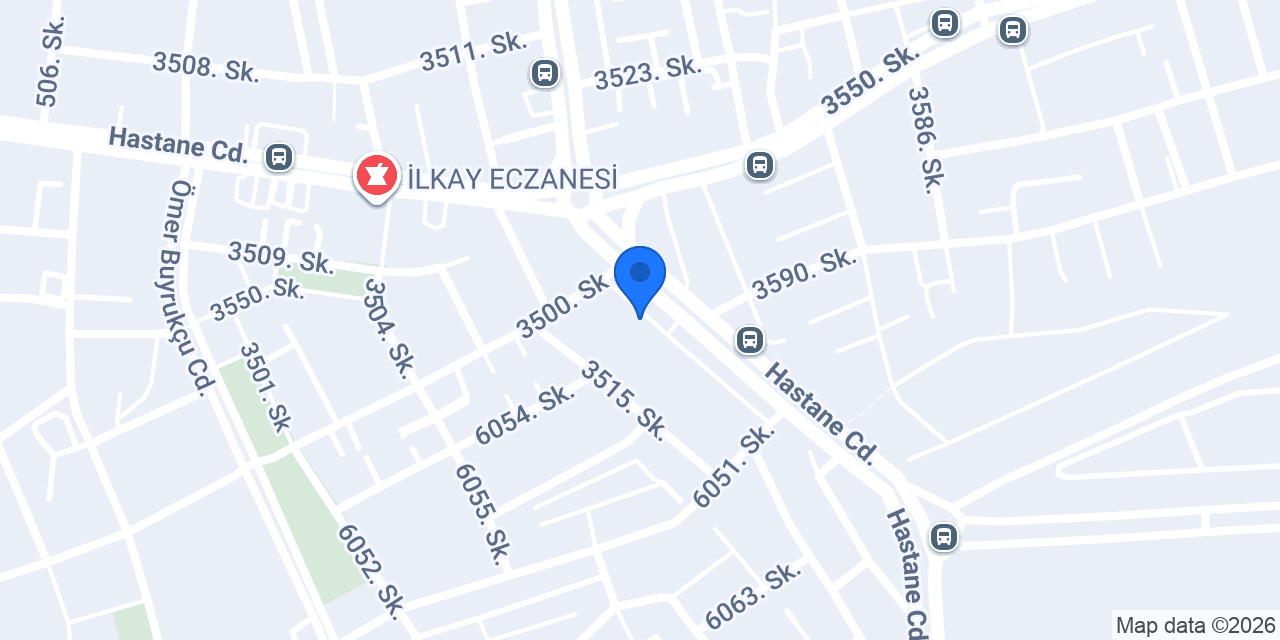 Midas Ecza Deposu konumu